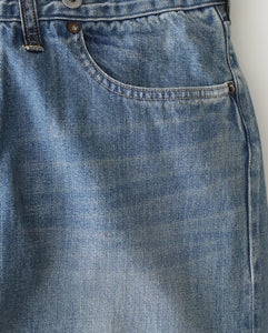 NO.22 WASHED WIDE DENIM PANTS
