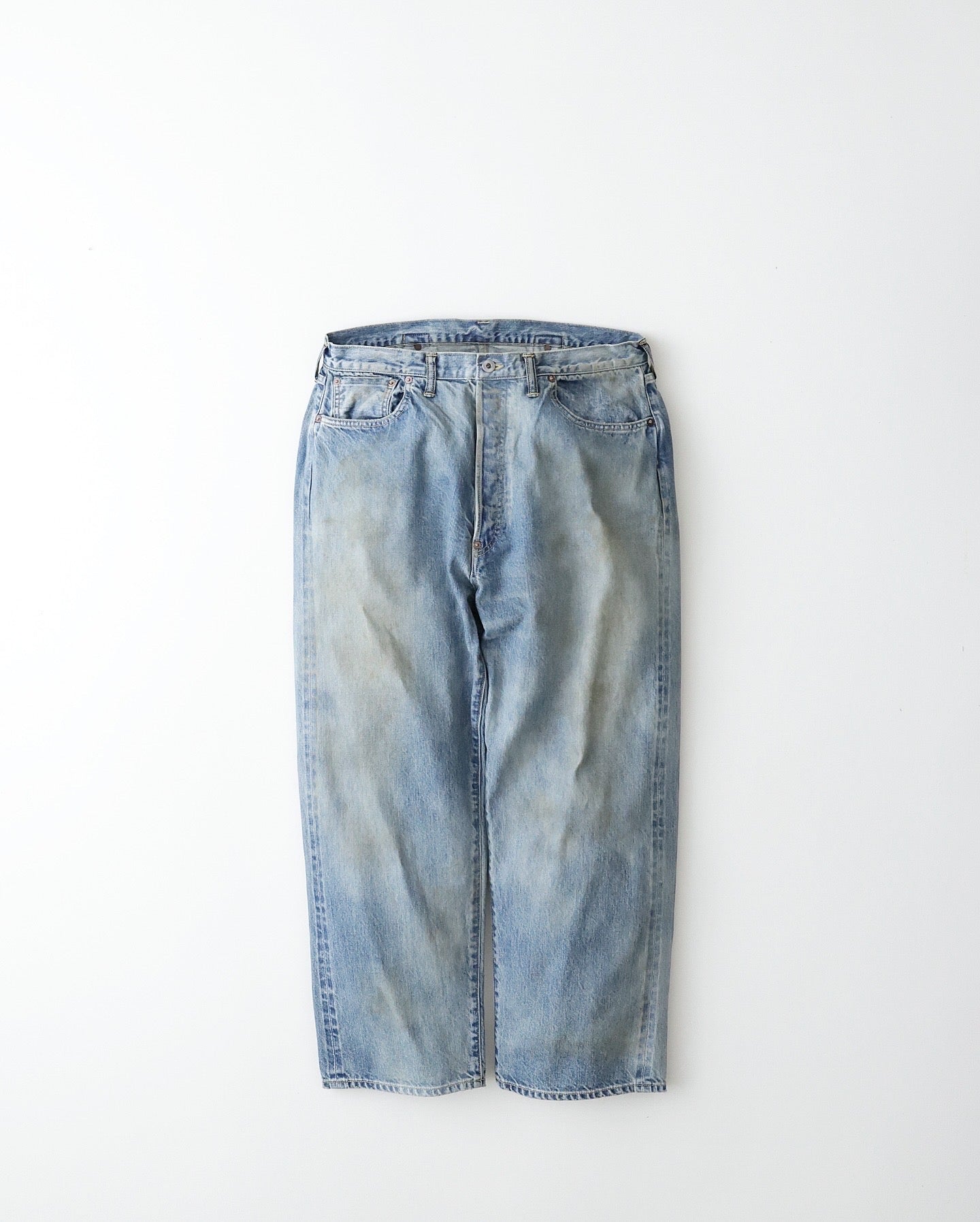 NO.37 WASHED WIDE DENIM PANTS