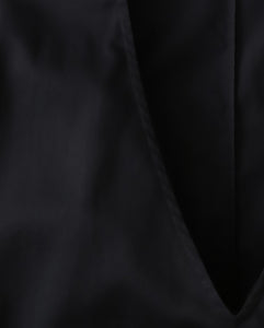SILICON POPLIN LONG CUFF BLOUSE（WOMEN）