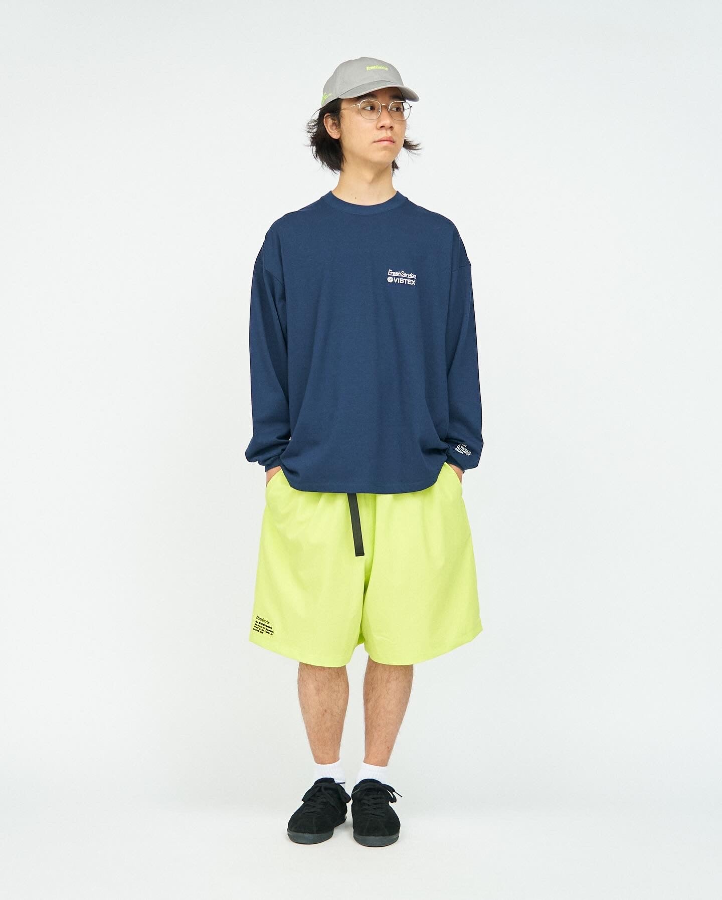 VIBTEX for FreshService L/S CREW NECK TEE