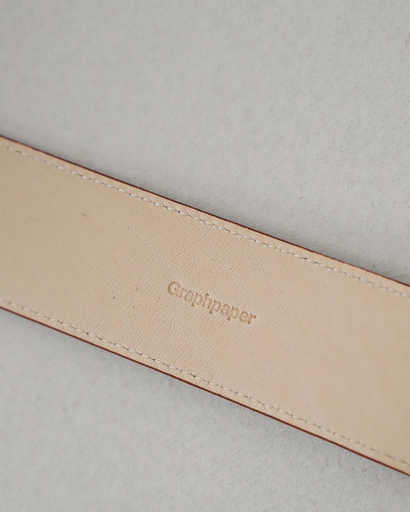 GRAPHPAPER HOLELESS LEATHER CLASSIC BELT