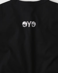 CRACK PRINT LOGO T-SHIRT
