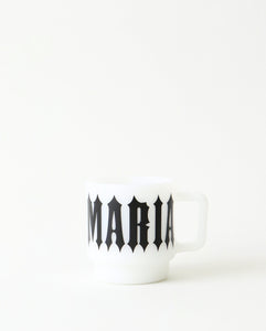 MILK GLASS MUG