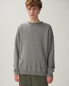 WOOL WASHI CREWNECK SWEATER