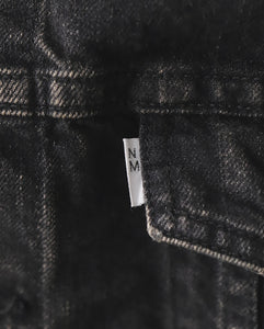 NEW MANUAL BLACK DENIM TRACKER JACKET
