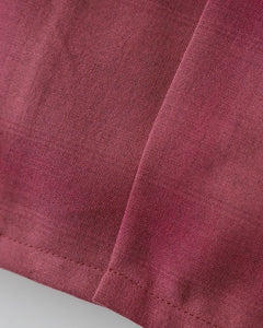 CHECK OPEN COLLAR SHIRT