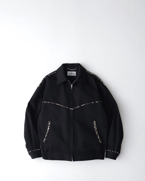 ジャケット・アウター 25ss WACKO MARIA WESTERN JACKET WACKO MARIA/LEATHER SINGLE RIDERS JACKET（BLACK）［レザー