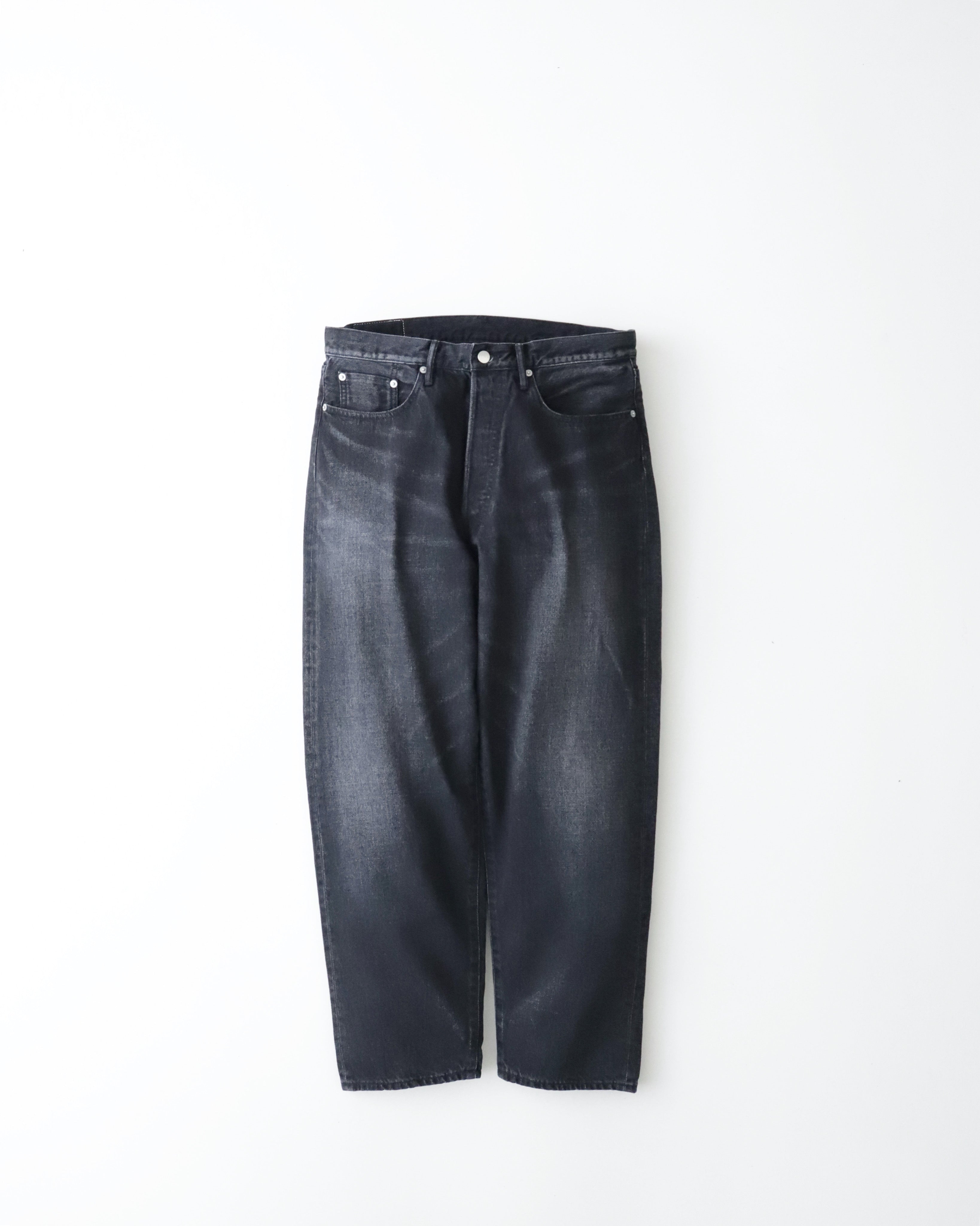 SELVAGE DENIM FIVE POCKET TAPERED PANTS