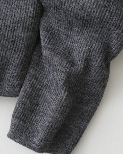 RAMIE WOOL RIB｜RIB MOCKNECK SWEATER（WOMEN）