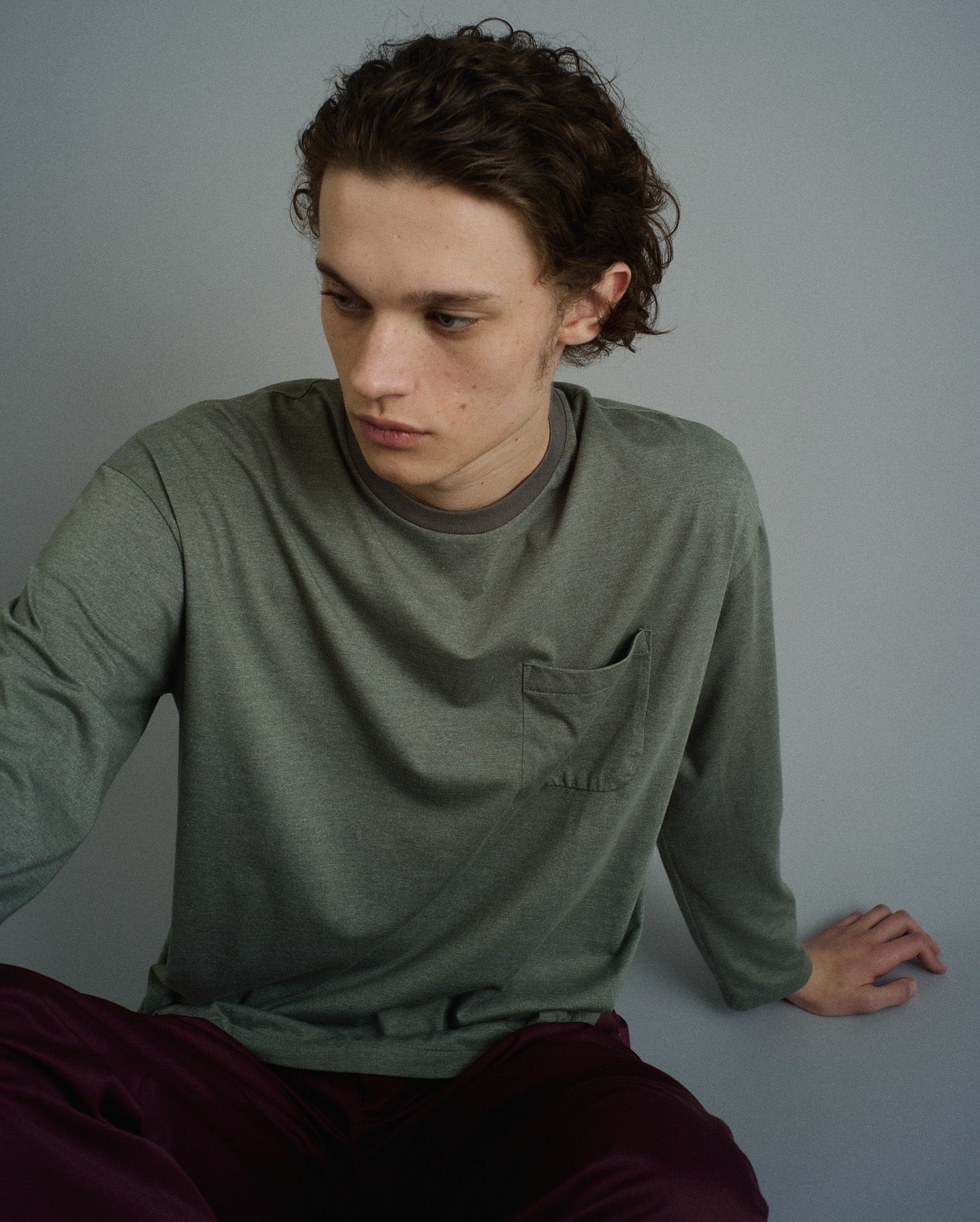 LONG SLEEVE POCKET TEE SHIRT