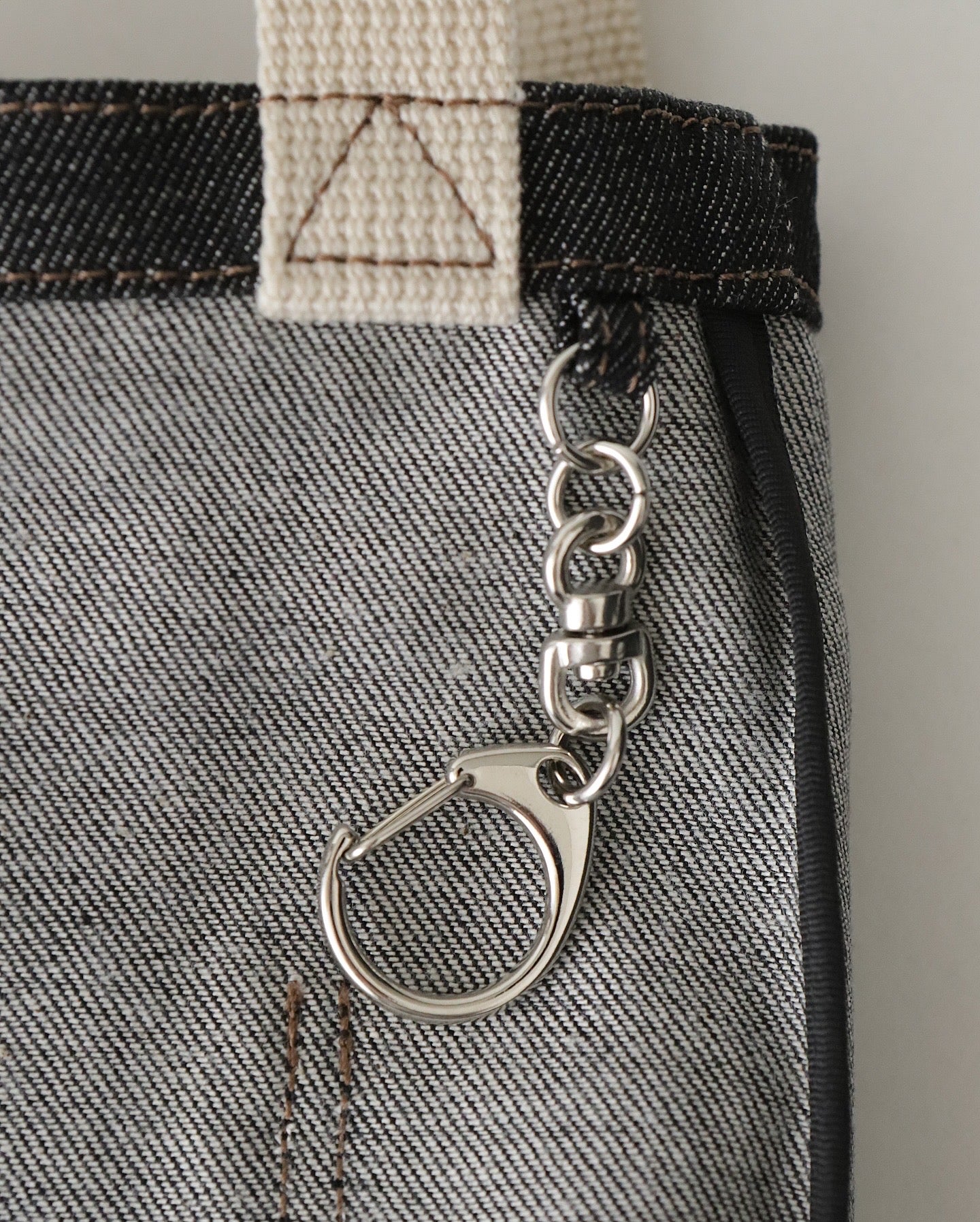 UNLIKELY "MINIATURE" DENIM TOTE BAG