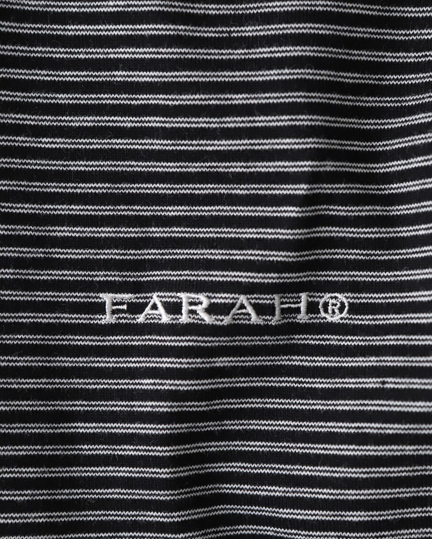 MULTI STRIPED POLO COLLAR S/S TEE