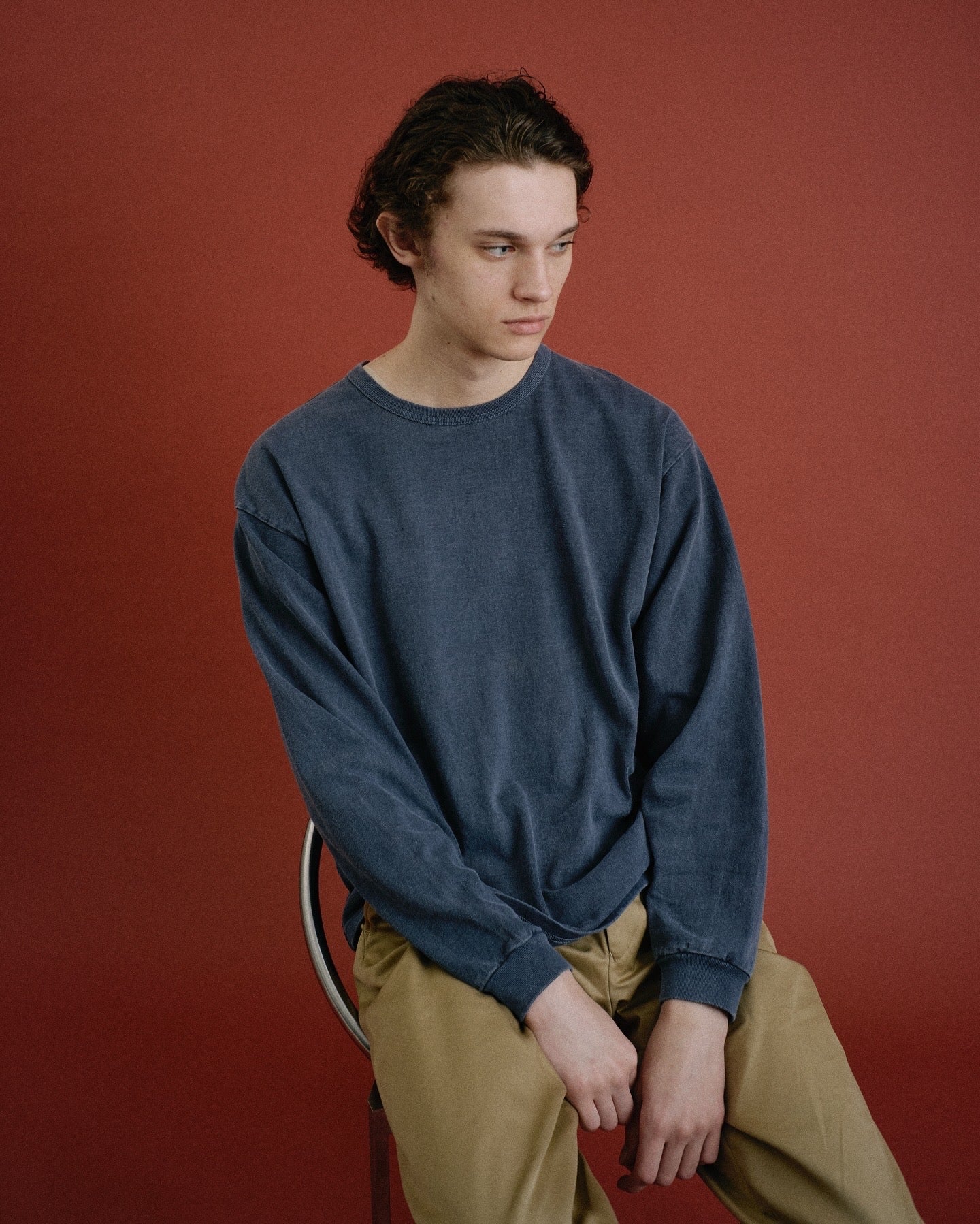 LONG SLEEVE FADE TEE SHIRT