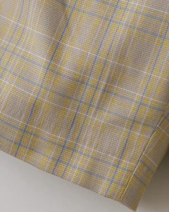 FARAH｜TWO-TUCK WIDE SHORTS / SOUVENIR CHECK