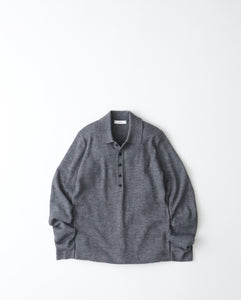RAMIE WOOL RIB | RIB POLO SWEATER（WOMEN）