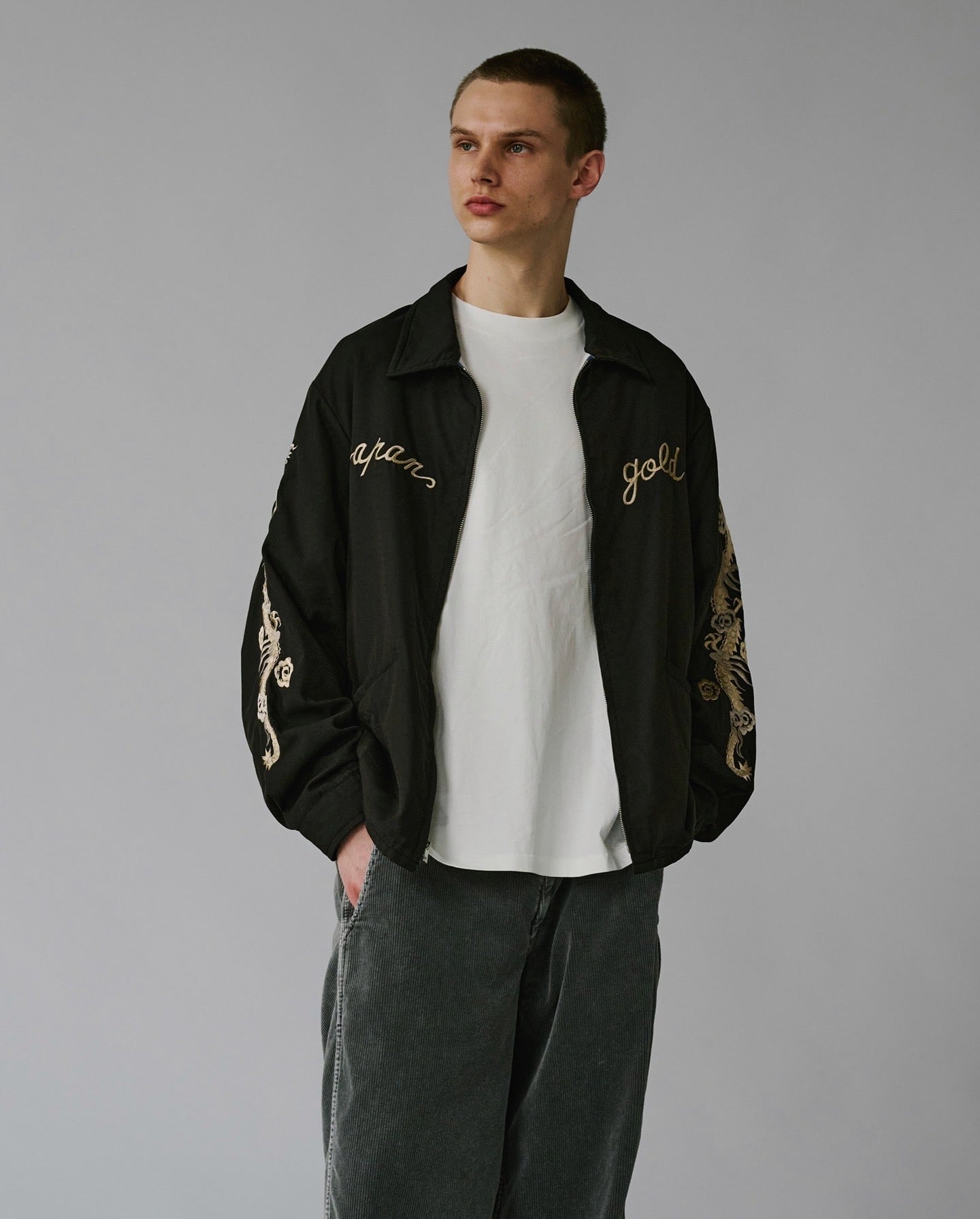 SKULL JACKET AGED MODEL