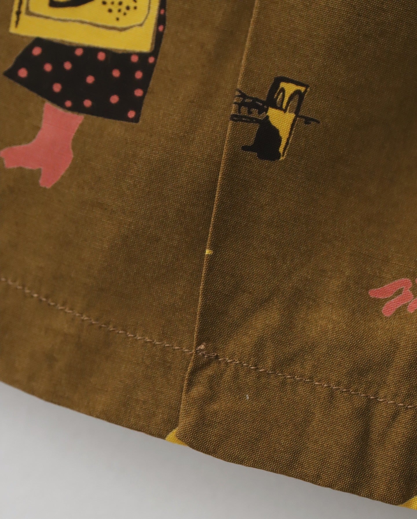 SOUVENIR SHIRT LOS ANGELES BROWN