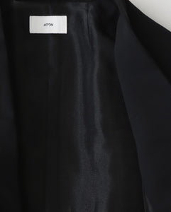 TECHNO WOOL ETERMIN COLLARLESS JACKET（WOMEN）