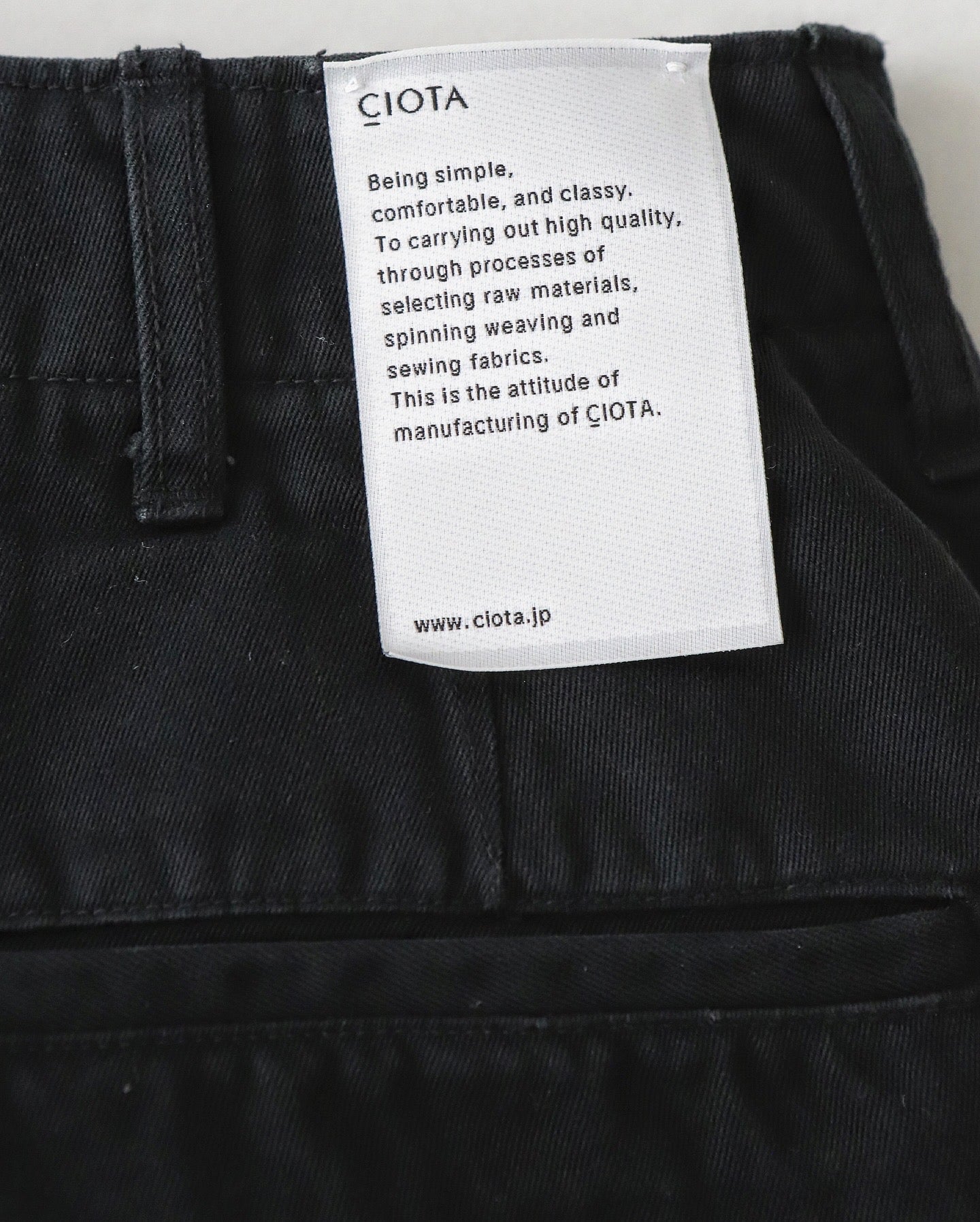 WEAPON CHINO CLOTH PANTS（45KHAKI / STONE WASH）