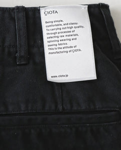 WEAPON CHINO CLOTH PANTS（45KHAKI / STONE WASH）