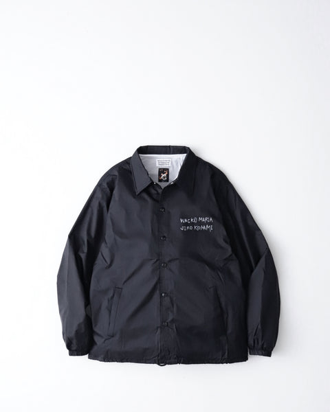 WACKOMARIA ワコマリア × 小浪次郎　コーチジャケット　ブラック　L WACKO MARIA/ワコマリア/JIRO KONAMI / COACH JACKET ( TYPE-1