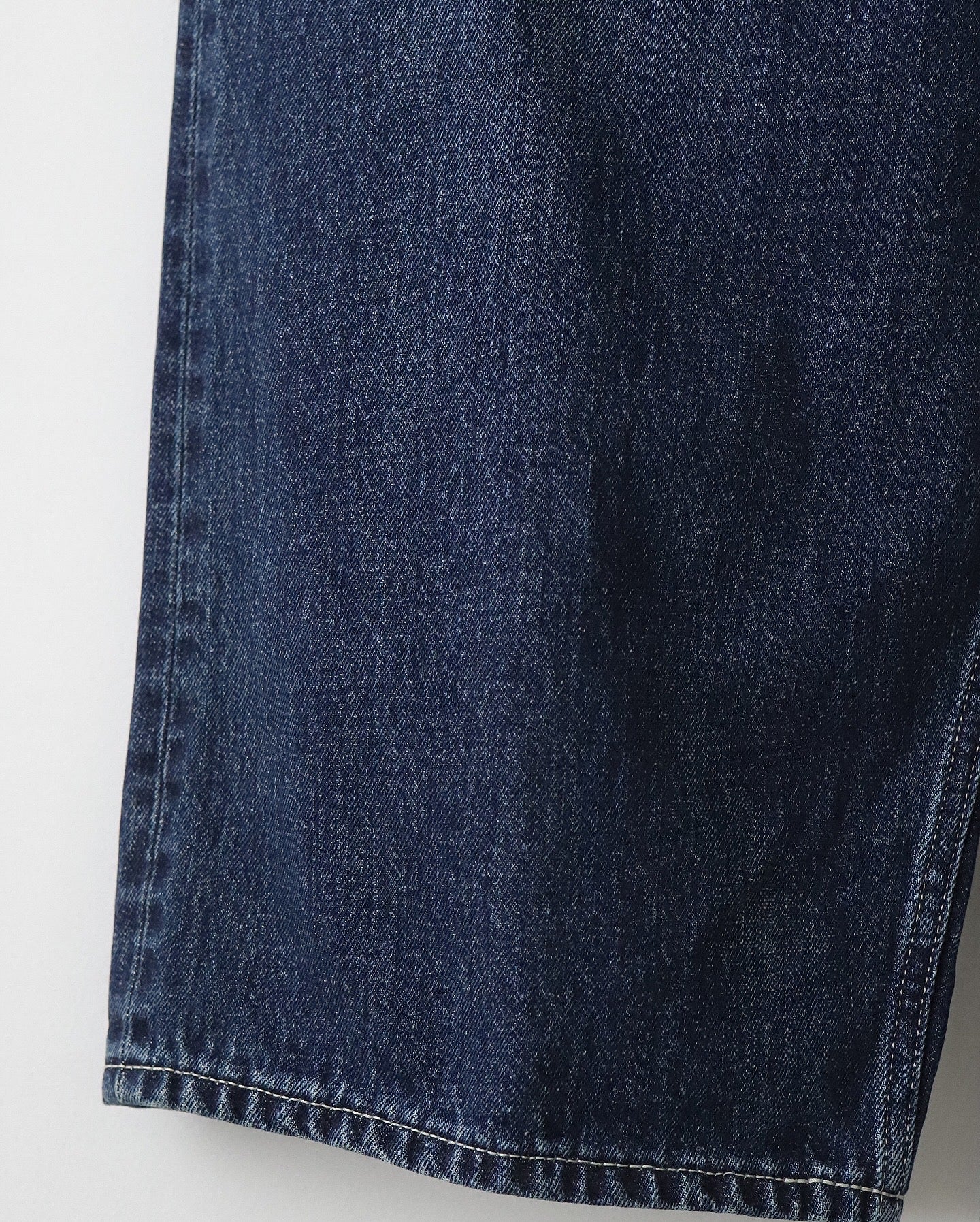 SELVAGE DENIM TWO TUCK PANTS