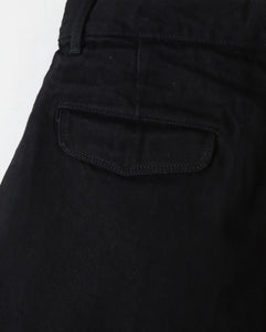 SELVAGE DENIM TWO TUCK PANTS