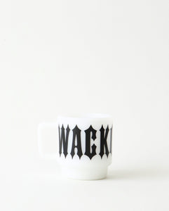MILK GLASS MUG