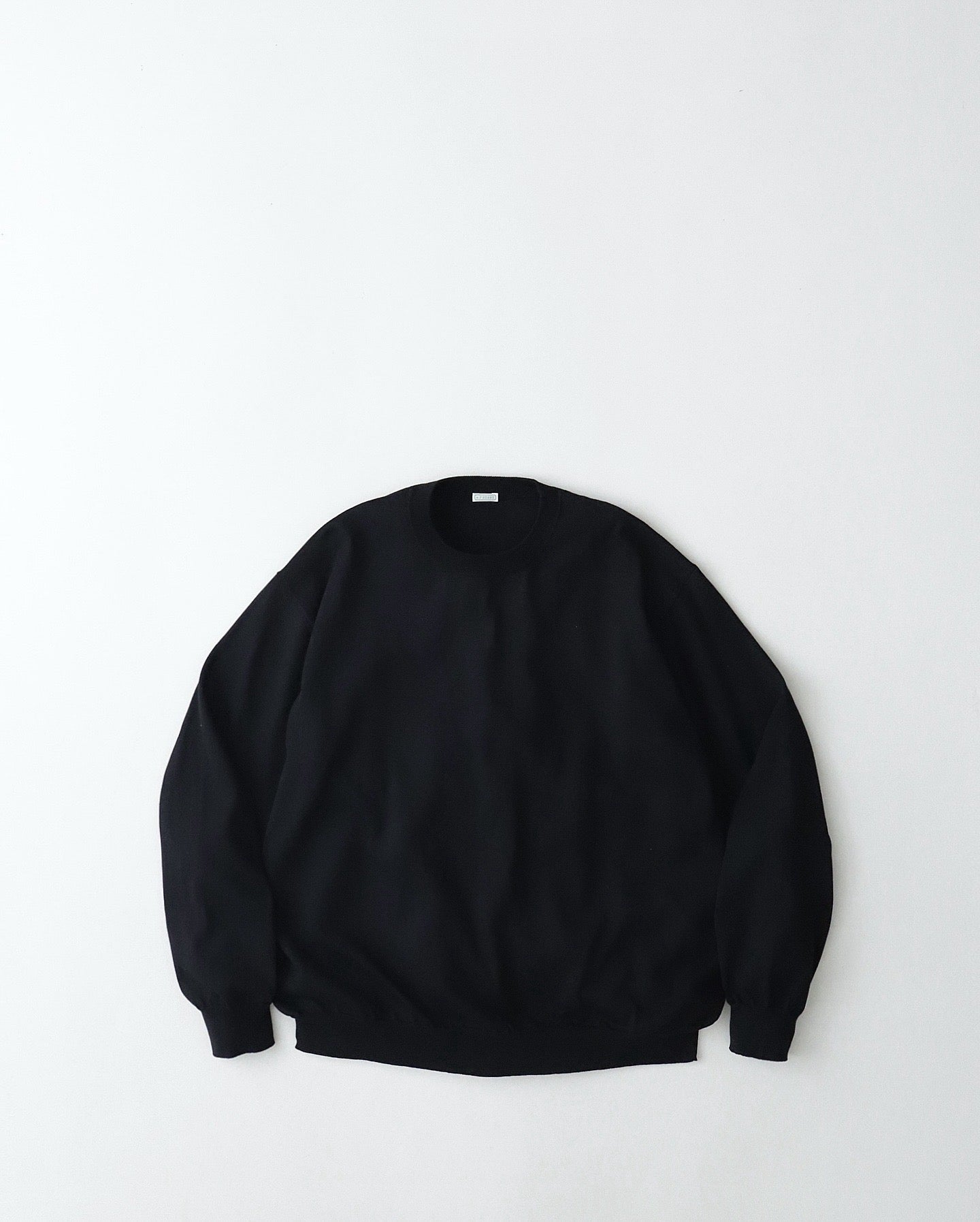 A.PRESSE WOOL COTTON HIGH GAUGE CREW NECK SWEATER – NCNR ONLINE STORE