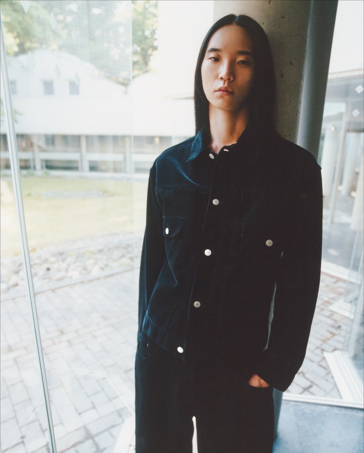 DOUBLE POCKET CORDUROY JACKET