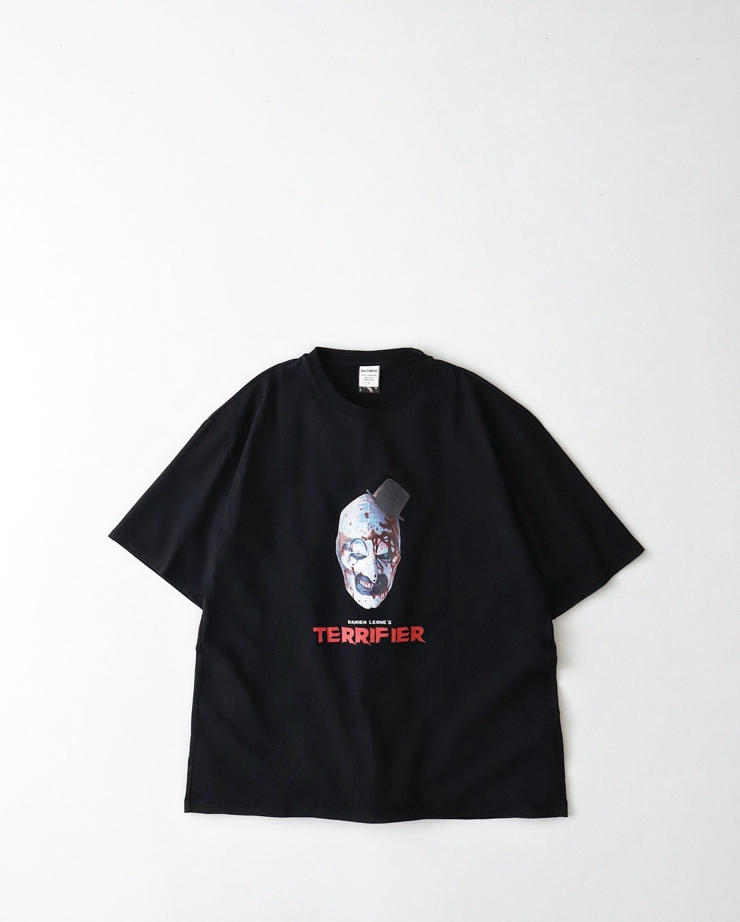 TERRIFIER / WASHED HEAVY WEIGHT T-SHIRT｜TYPE-2