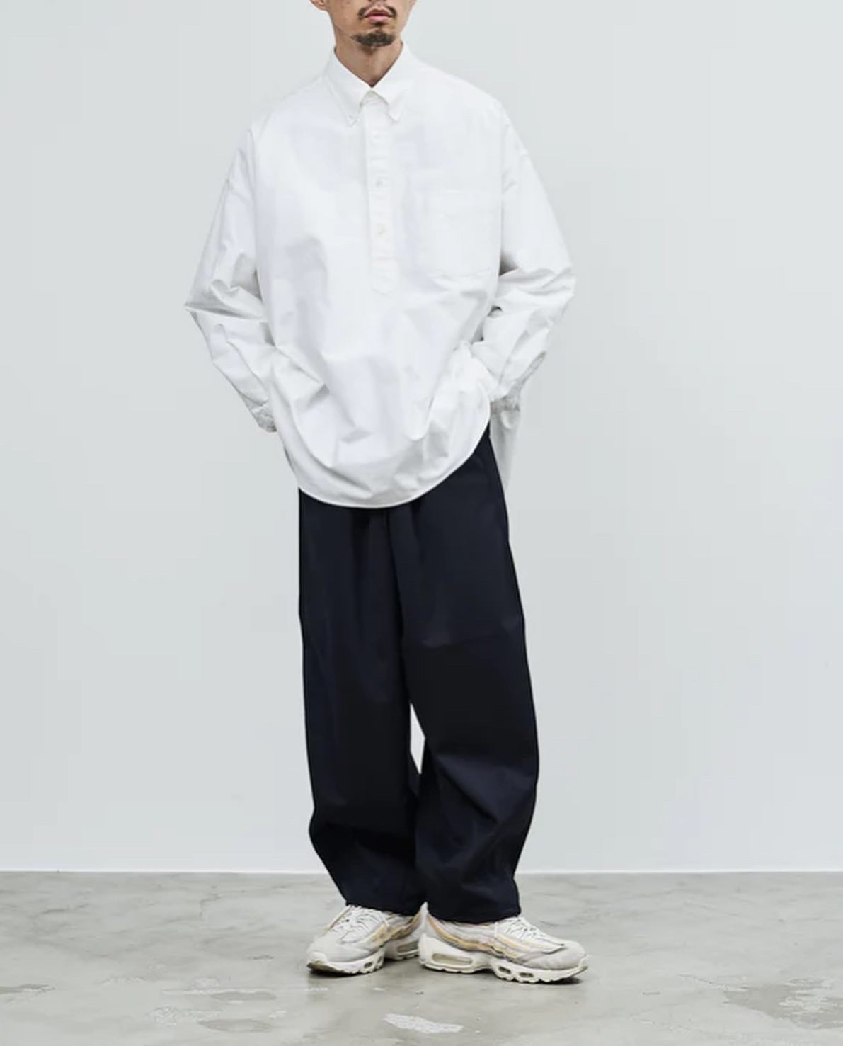 OXFORD OVERSIZED B.D PULLOVER SHIRT