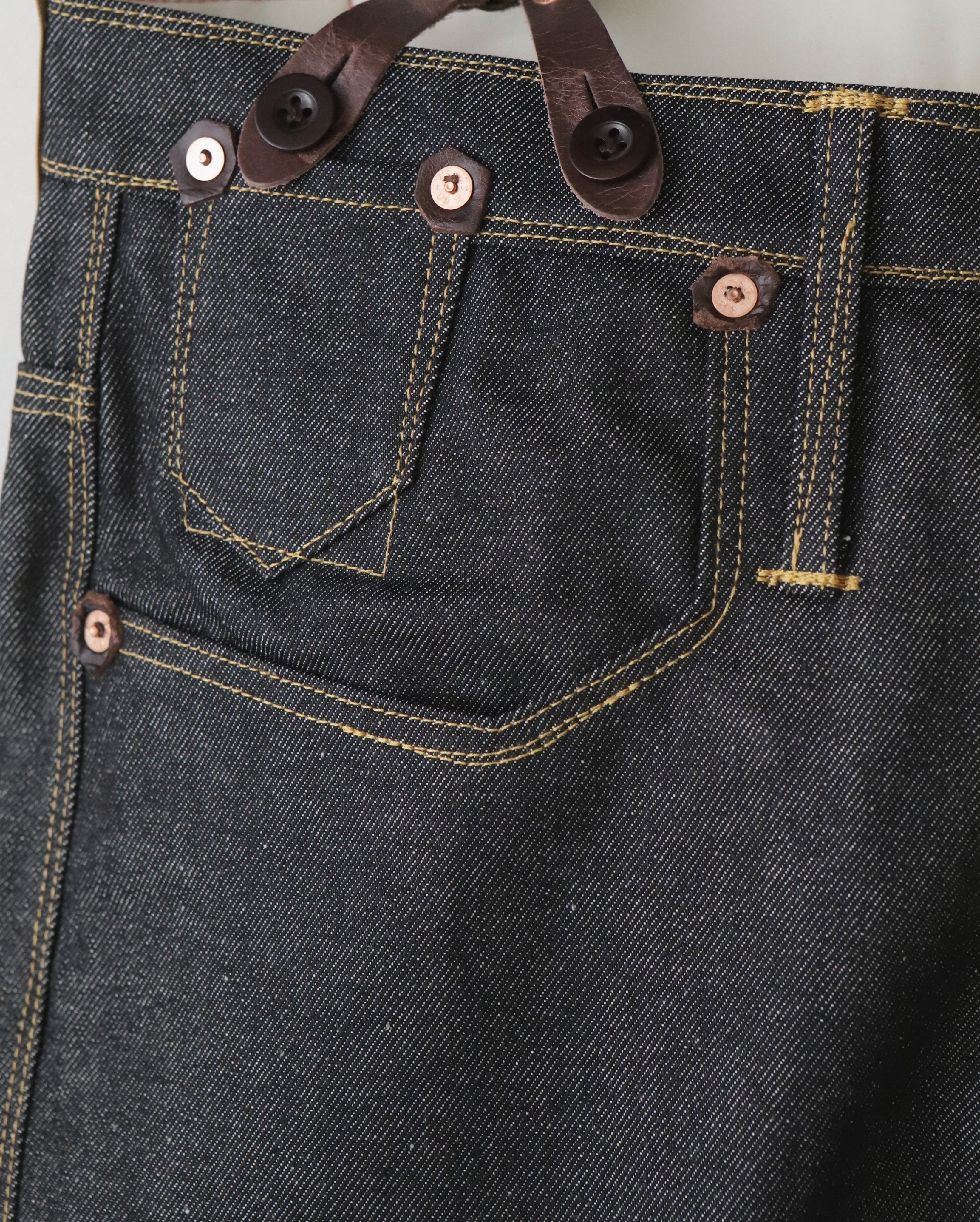 eYe JUNYA WATANABE MAN LEVI'S RED SUSPENDER DENIM PANTS – NCNR