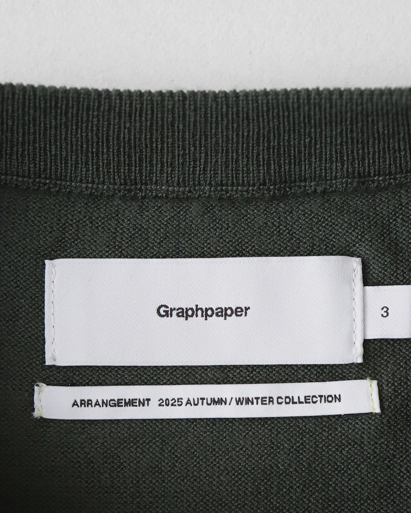 HIGH GAUGE L/S OVERSIZED CREW NECK KNIT