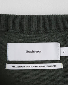 HIGH GAUGE L/S OVERSIZED CREW NECK KNIT