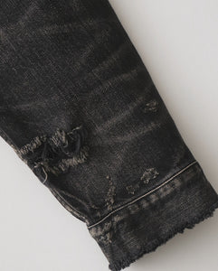 NEW MANUAL BLACK DENIM TRACKER JACKET