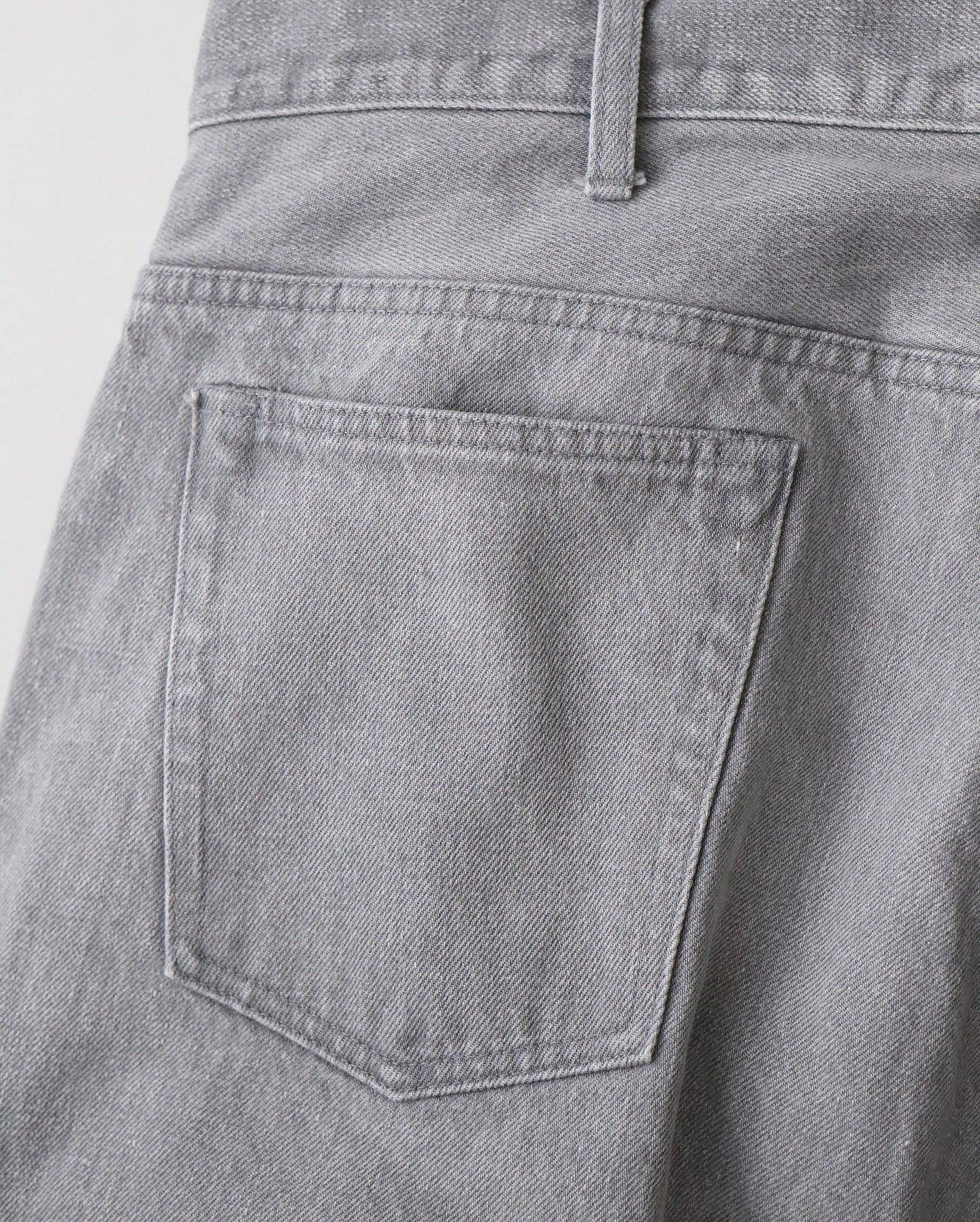 UNLIKELY TIME TRAVEL JEAN WIDE GRAY DENIM