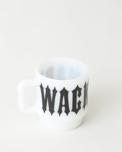 MILK GLASS MUG