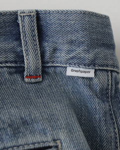 SELVAGE DENIM TWO TUCK PANTS