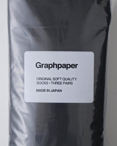 Graphpaper TABI 3-PACK SOCKS