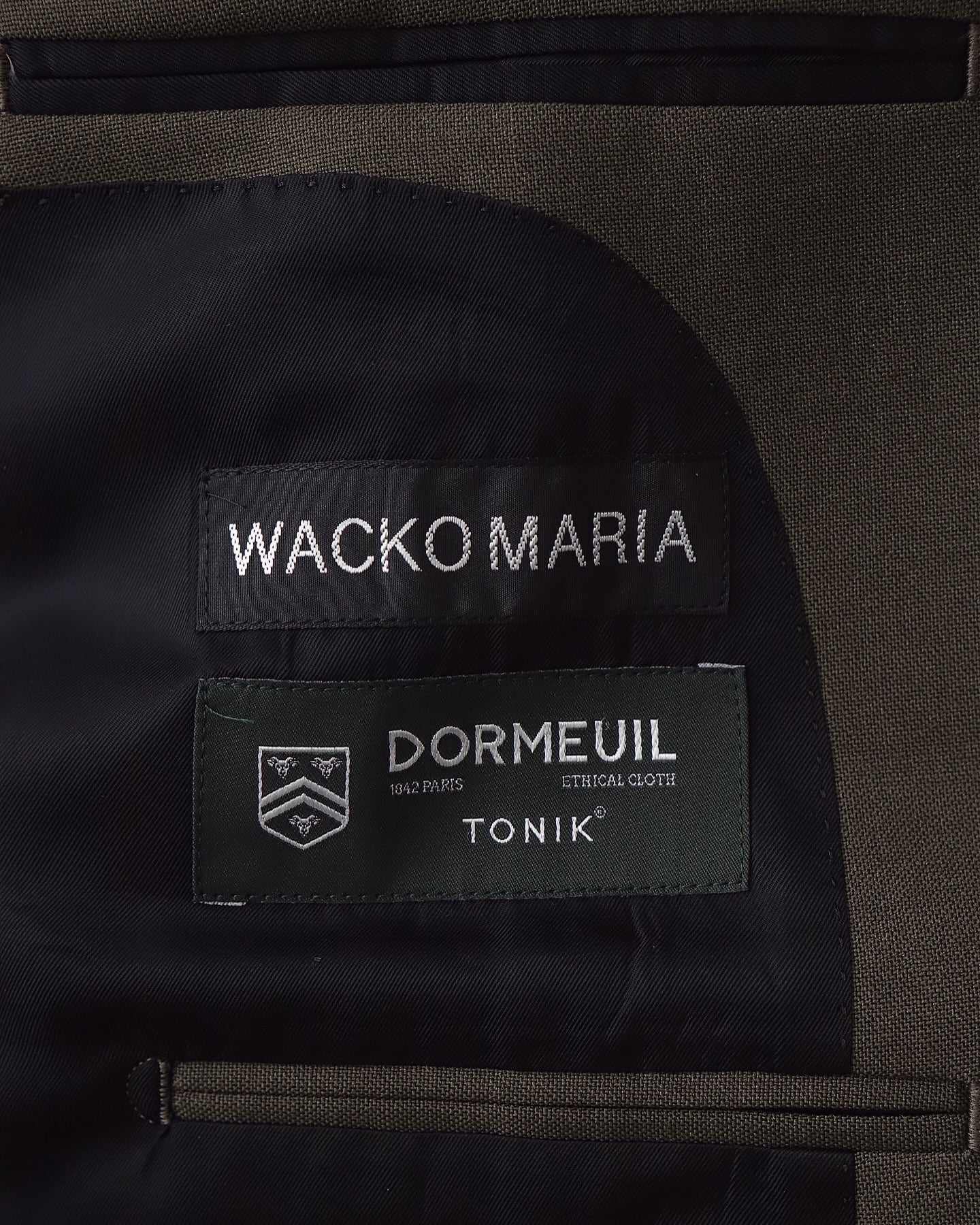 WACKO MARIA DORMEUIL / SINGLE BREASTED JACKET – NCNR ONLINE STORE