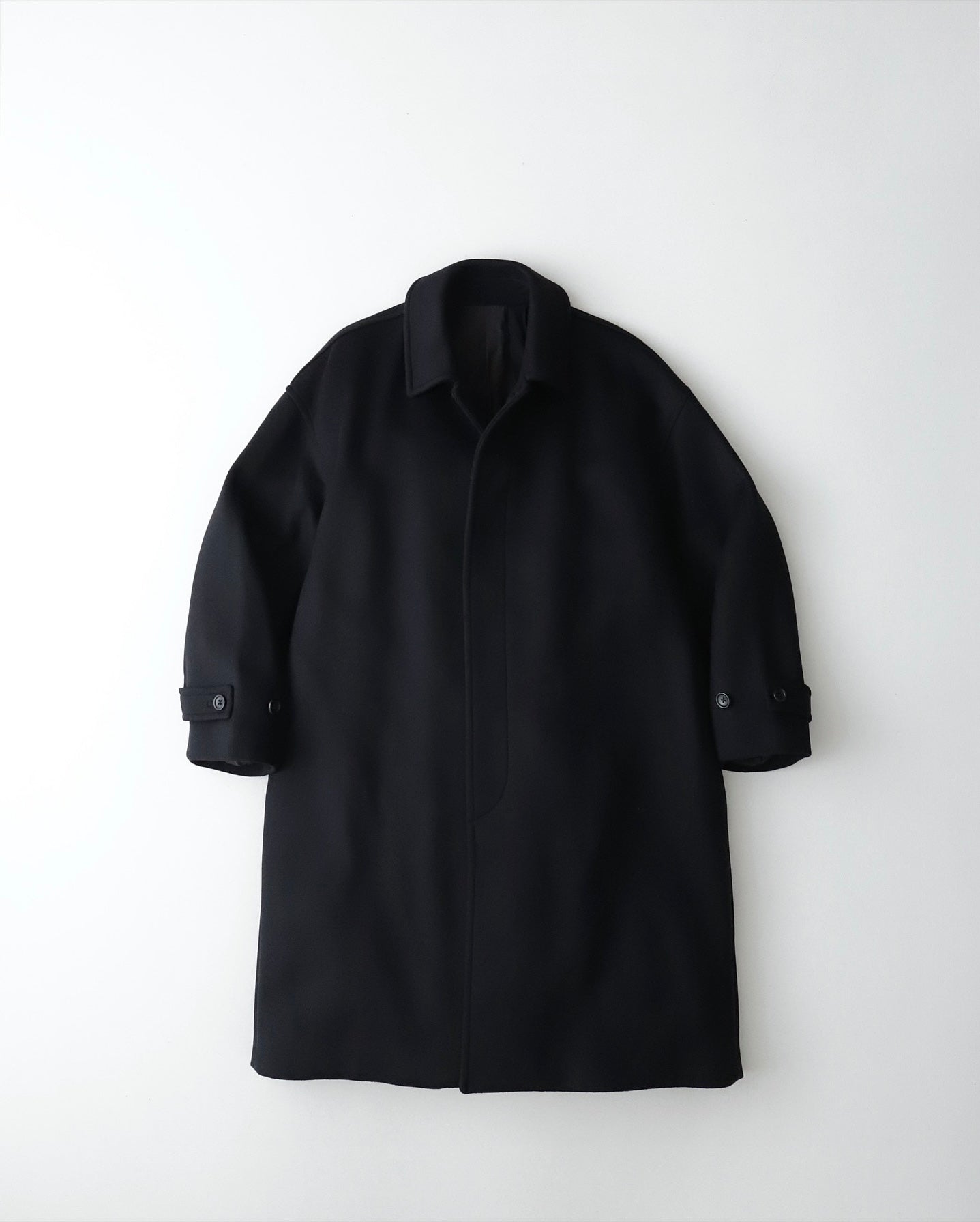 LIGHT MELTON OVERSIZED COAT