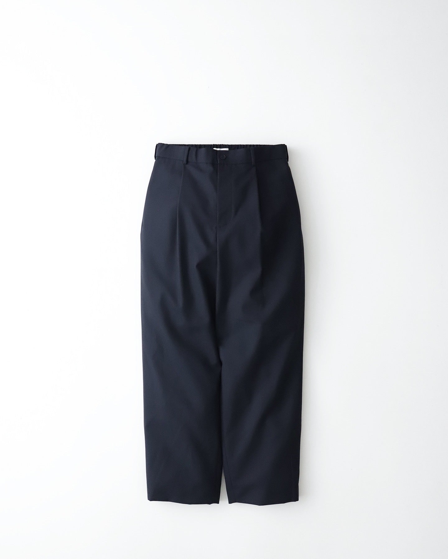 WOOL TROPICAL LOOSE FIT PANTS