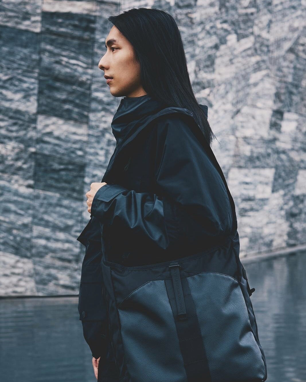 WM×BRIEFING HOBO SHOULDER TALL