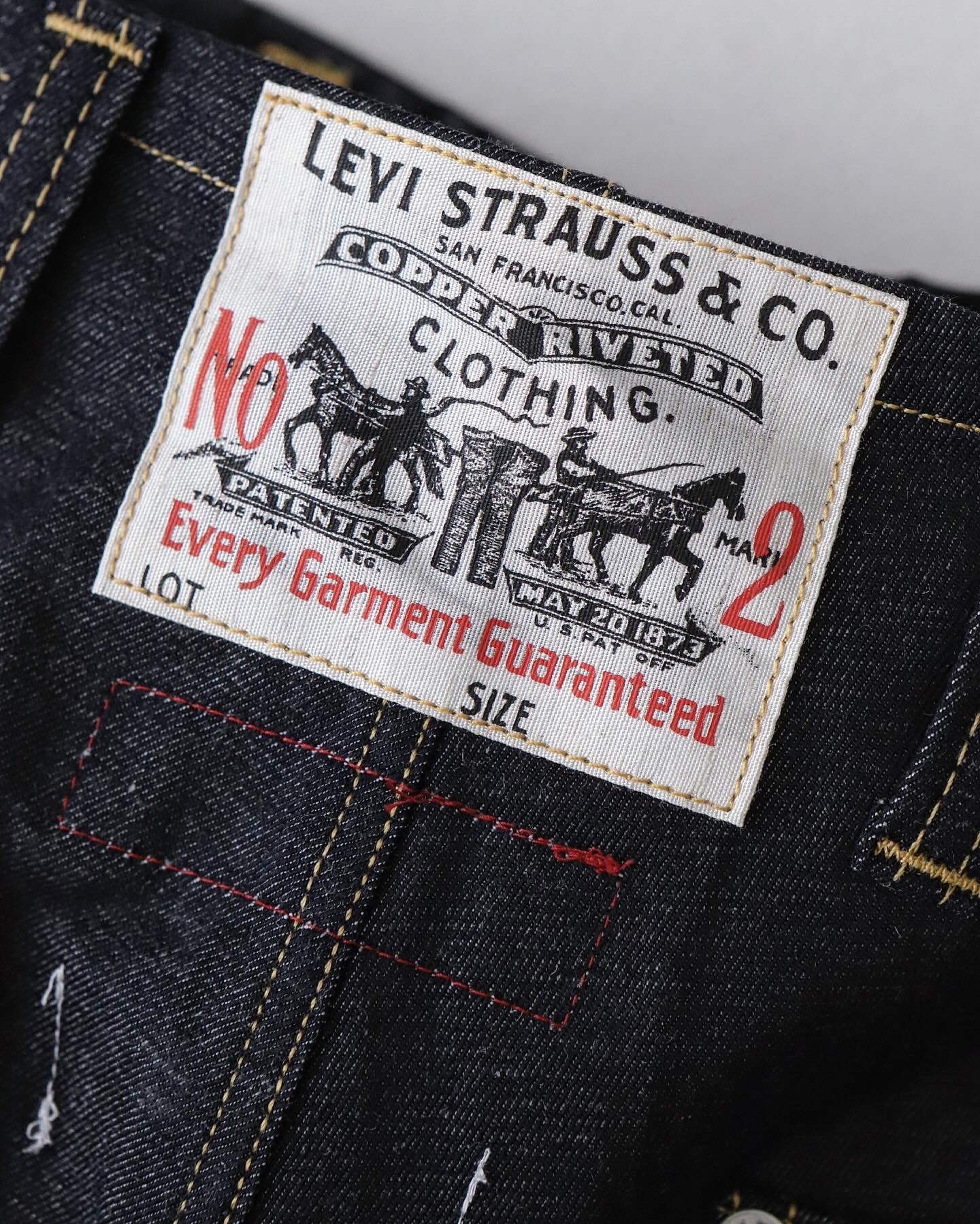 LEVI’S LOT20905 CUSTOMIZED DENIM PANTS