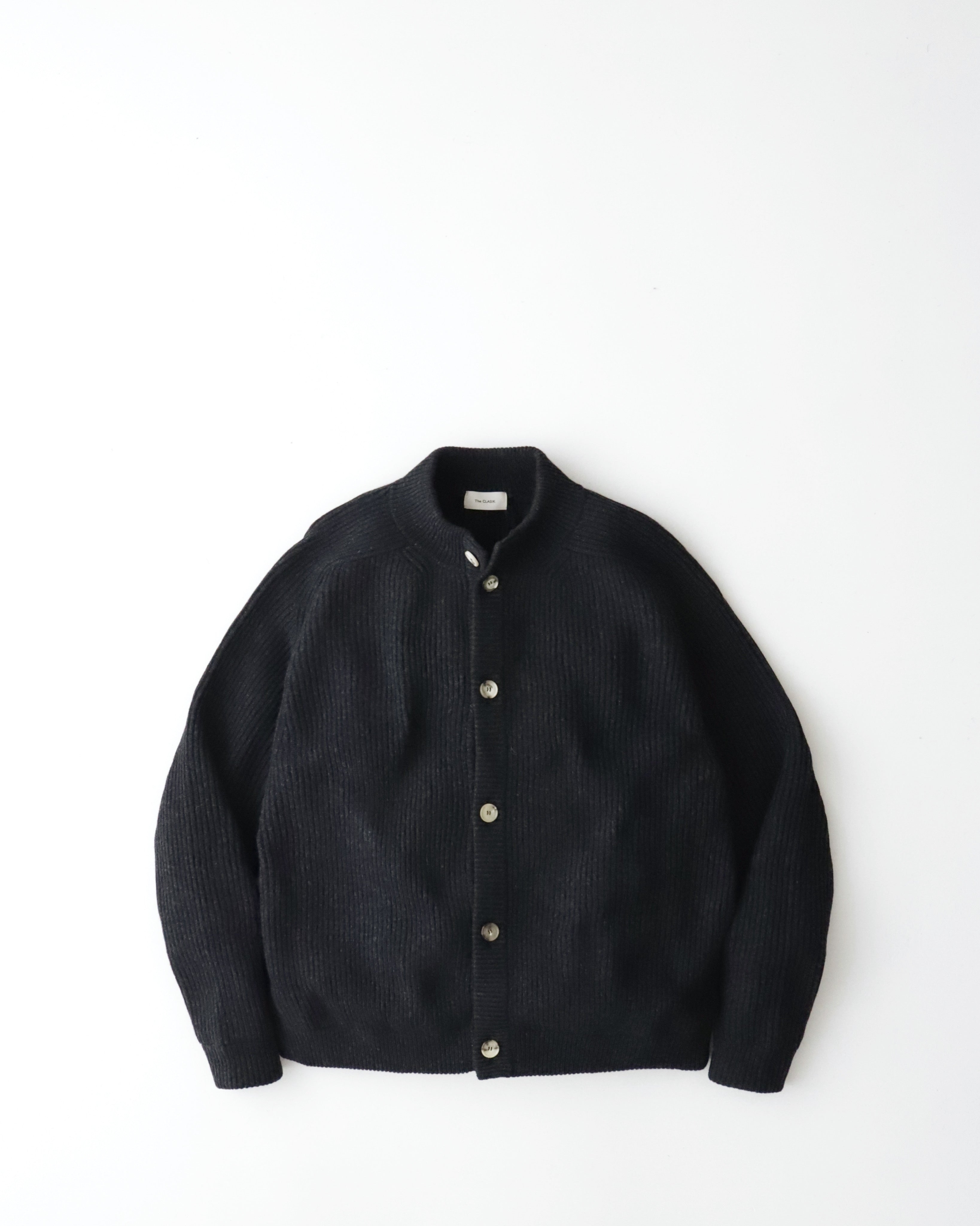 SADDLE MOCK CARDIGAN