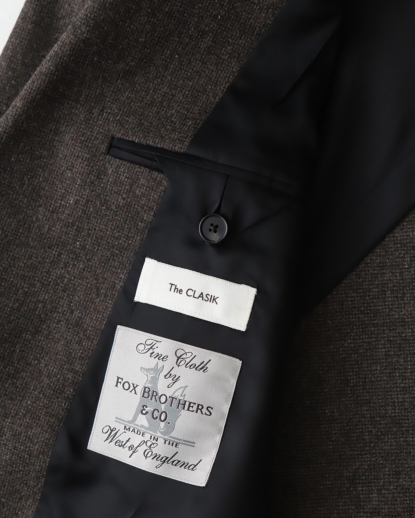 FLAP POCKET BLAZER｜FOX FLANNEL