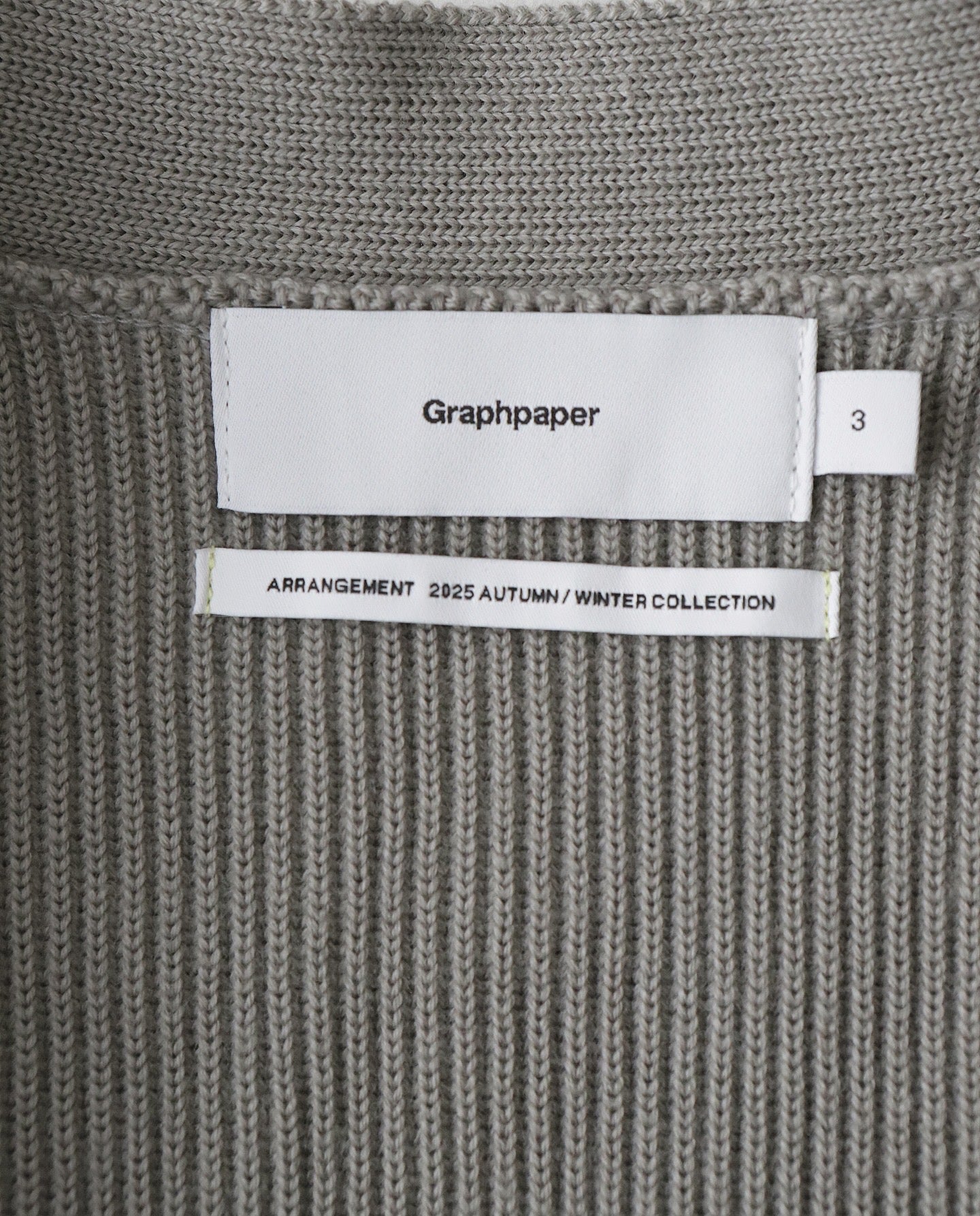 HIGH DENSITY OPEN CARDIGAN