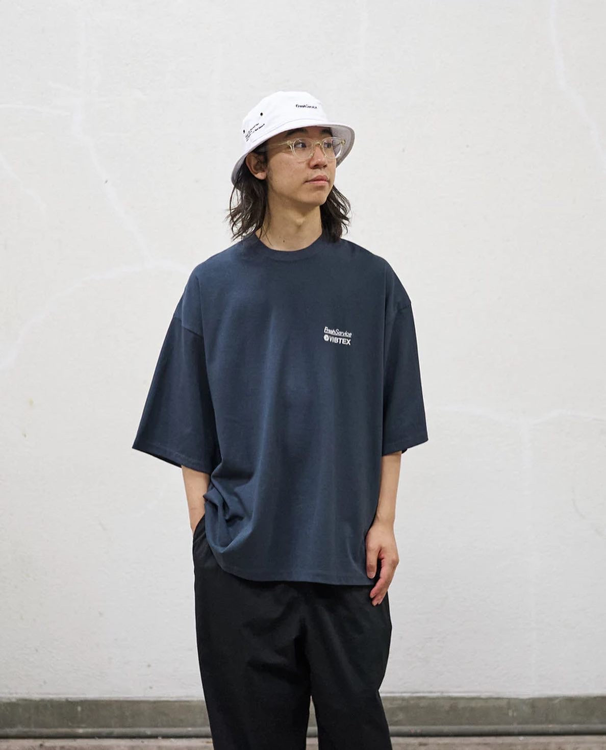 VIBTEX for FreshService  S/S CREW NECK TEE