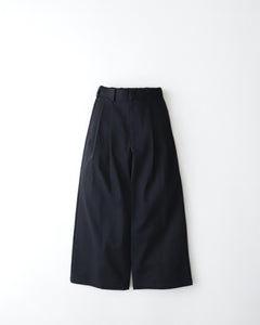 COMPACT PONTE WIDE PANTS（WOMEN）